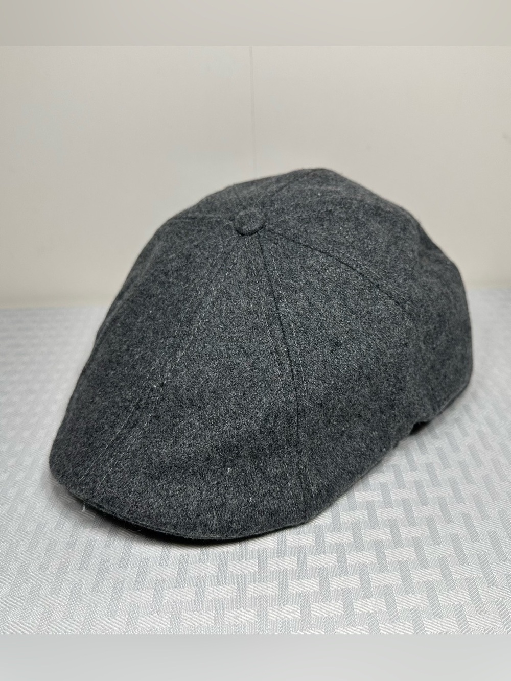 Boston Scally Co The Peaky Grey Wool Newsboy Cabbie Flat Cap Hat Men's XL